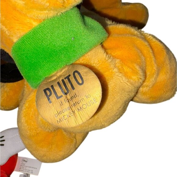 Disney Plush 3 Piece Lot-Pluto, Mickey Mouse & Nala-GUC - Picture 6 of 9